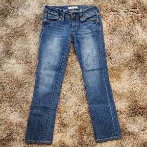 #265 Bullhead Girl's 0 Straight Leg Denim Jeans Outings School Casual EUC